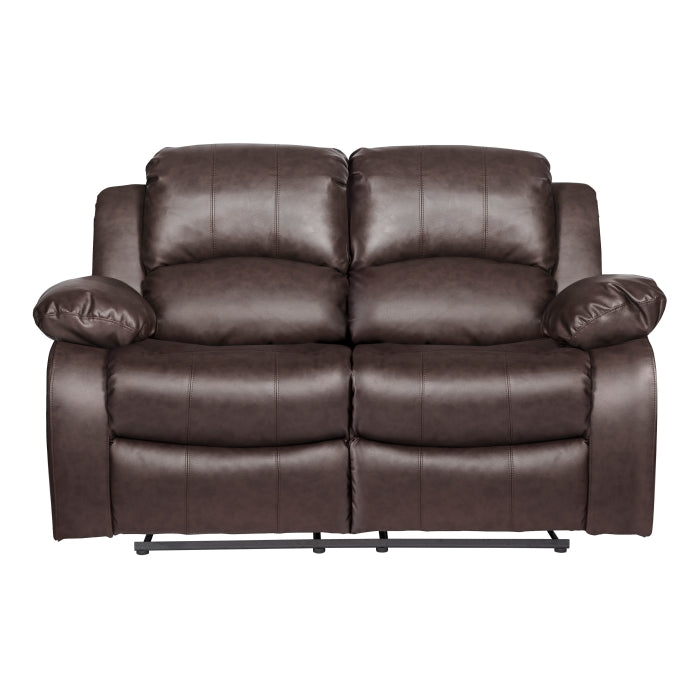 9700BRW-2 Double Reclining Love Seat - 9700BRW-2