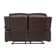 9700BRW-2 Double Reclining Love Seat - 9700BRW-2