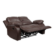 9700BRW-2 Double Reclining Love Seat - 9700BRW-2