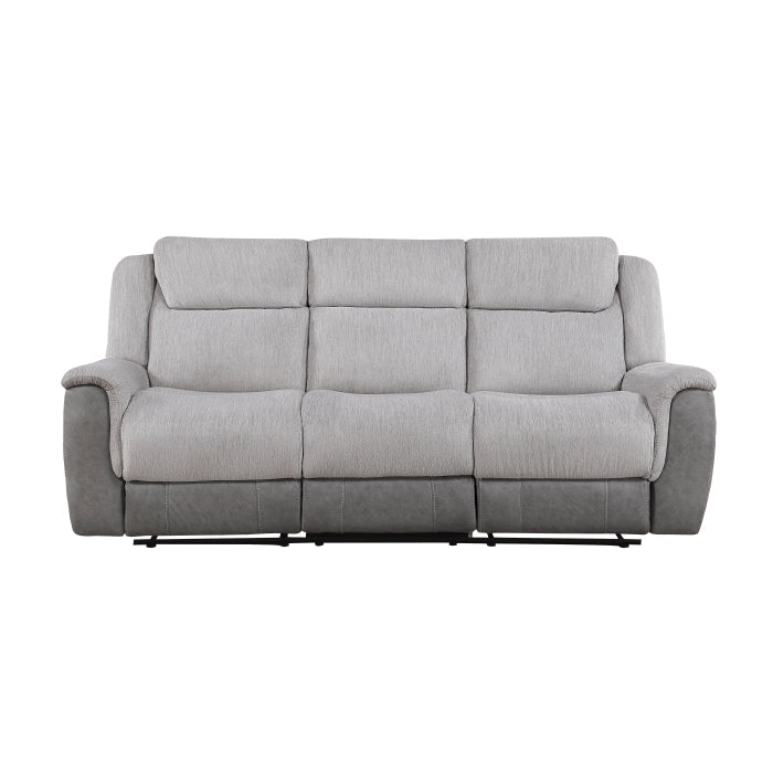 9703GY*2 2pc Set: Sofa, Love - 9703GY*2