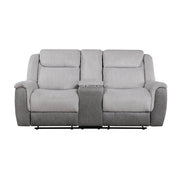 9703GY*2 2pc Set: Sofa, Love - 9703GY*2