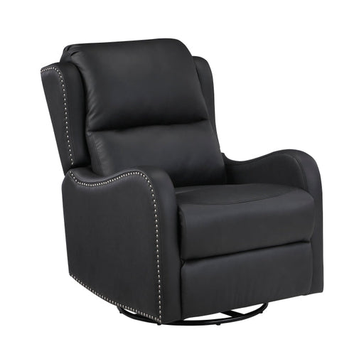 9717BLK-1SW Swivel Glider Reclining Chair - 9717BLK-1SW