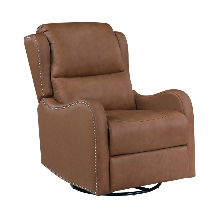 9717DBR-1SW Swivel Glider Reclining Chair - 9717DBR-1SW