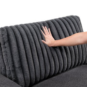 9720DGY-2 Love Seat - 9720DGY-2