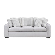 9720GRY*2 2pc Set: Sofa, Love - 9720GRY*2