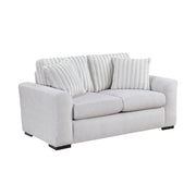9720GRY*2 2pc Set: Sofa, Love - 9720GRY*2