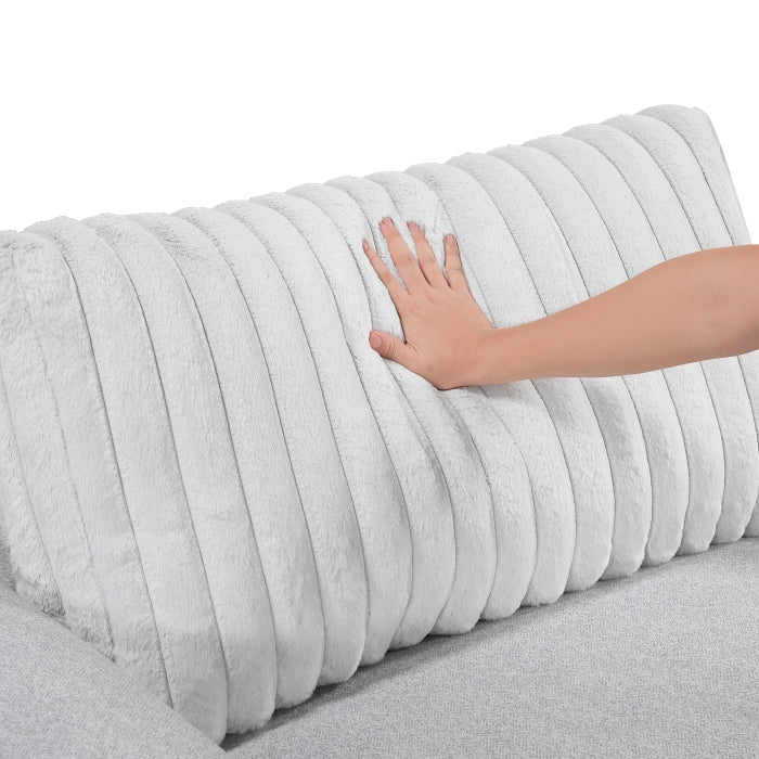 9720GRY-2 Love Seat - 9720GRY-2