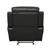 9724BLK-1 Glider Reclining Chair - 9724BLK-1