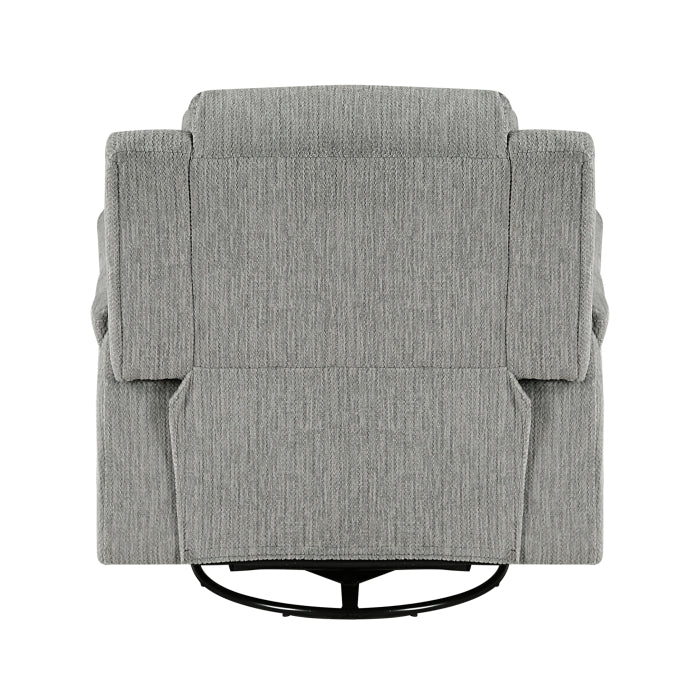 9725GRY-1SW Swivel Glider Reclining Chair - 9725GRY-1SW