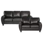 9734BK*2 2pc Set: Sofa, Love - 9734BK*2