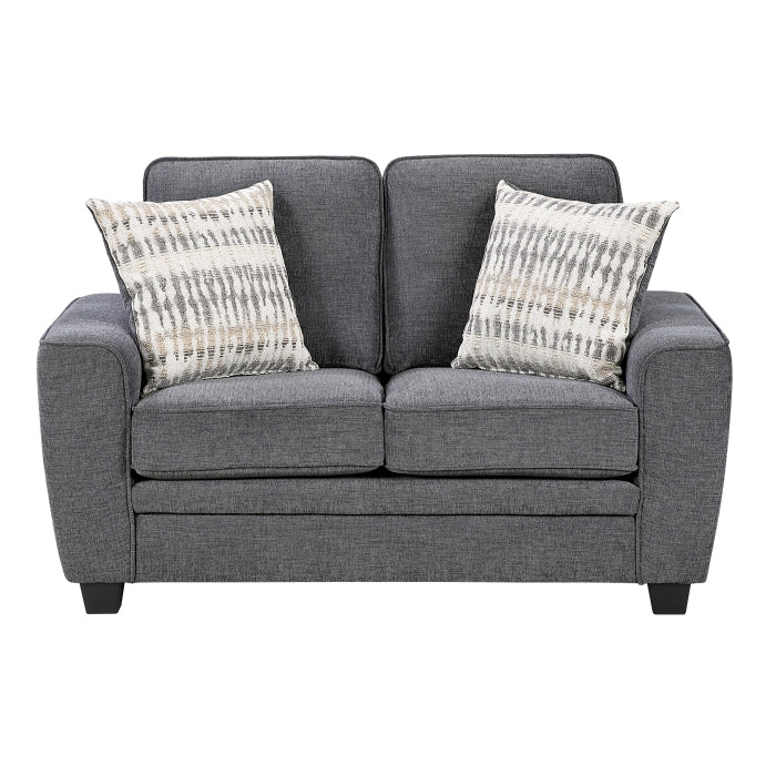 9745DG*2 2pc Set: Sofa, Love - 9745DG*2