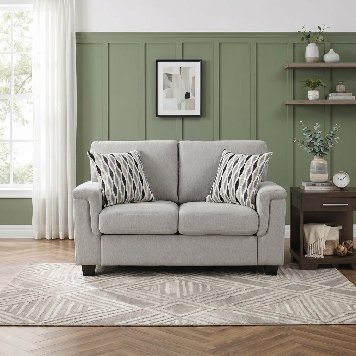 9746GY-2 Love Seat - 9746GY-2