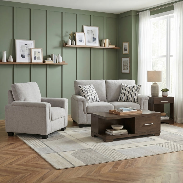9746GY-2 Love Seat - 9746GY-2