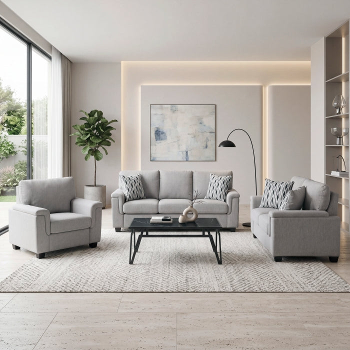 9746GY-2 Love Seat - 9746GY-2