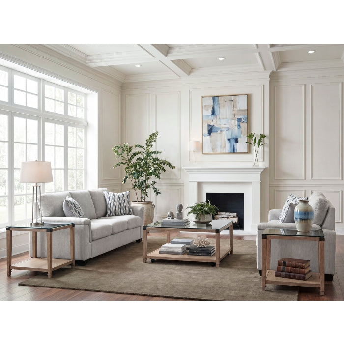 9746GY-2 Love Seat - 9746GY-2