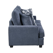9747BU*2 2pc Set: Sofa, Love - 9747BU*2