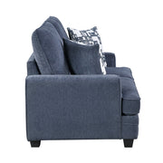 9747BU*2 2pc Set: Sofa, Love - 9747BU*2