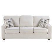 9748BEG*2 2pc Set: Sofa, Love - 9748BEG*2