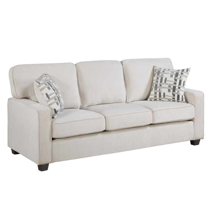 9748BEG*2 2pc Set: Sofa, Love - 9748BEG*2