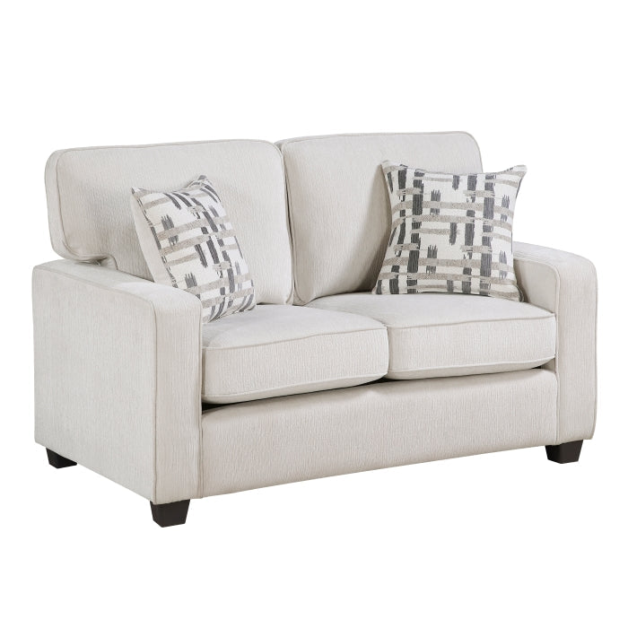 9748BEG*2 2pc Set: Sofa, Love - 9748BEG*2
