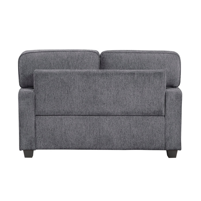 9748DGY*2 2pc Set: Sofa, Love - 9748DGY*2