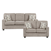 9748TPE*2 2pc Set: Sofa, Love - 9748TPE*2