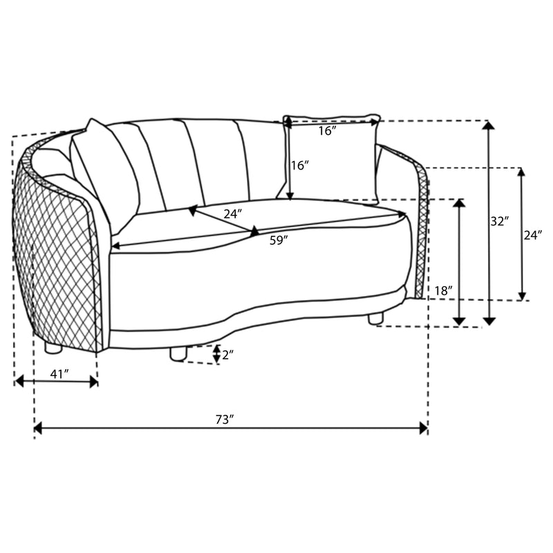 Brookside Loveseat