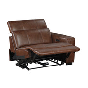 9790BRW-3PWH* (3)Power Double Reclining Sofa with Power Headrests and Charging Ports - 9790BRW-3PWH*