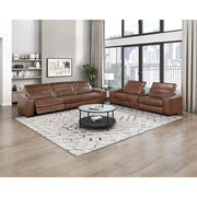 9790BRW-3PWH* (3)Power Double Reclining Sofa with Power Headrests and Charging Ports - 9790BRW-3PWH*