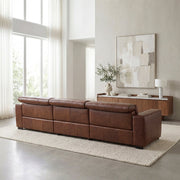9790BRW-3PWH* (3)Power Double Reclining Sofa with Power Headrests and Charging Ports - 9790BRW-3PWH*