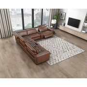 9790BRW*7LRRRPWH (7)7-Piece Modular Power Reclining Sectional with Power Headrests and Charging Ports - 9790BRW*7LRRRPWH