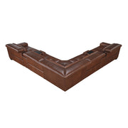 9790BRW*7LRRRPWH (7)7-Piece Modular Power Reclining Sectional with Power Headrests and Charging Ports - 9790BRW*7LRRRPWH