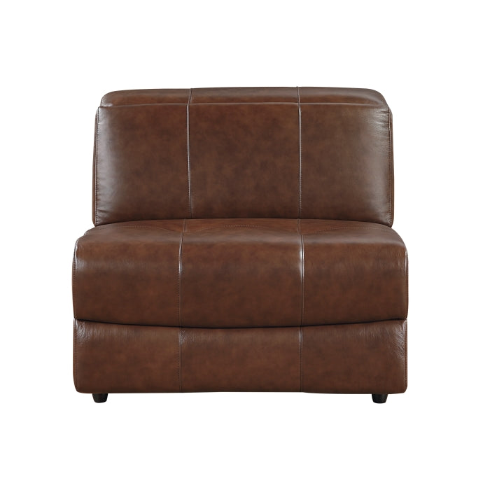 9790BRW*7LRRRPWH (7)7-Piece Modular Power Reclining Sectional with Power Headrests and Charging Ports - 9790BRW*7LRRRPWH
