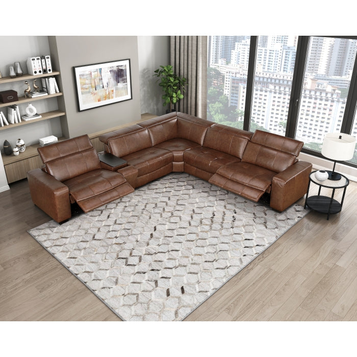 9790BRW-LRPWH (1/6)Power Left Side Reclining Chair with Power Headrest and Charging Ports - 9790BRW-LRPWH