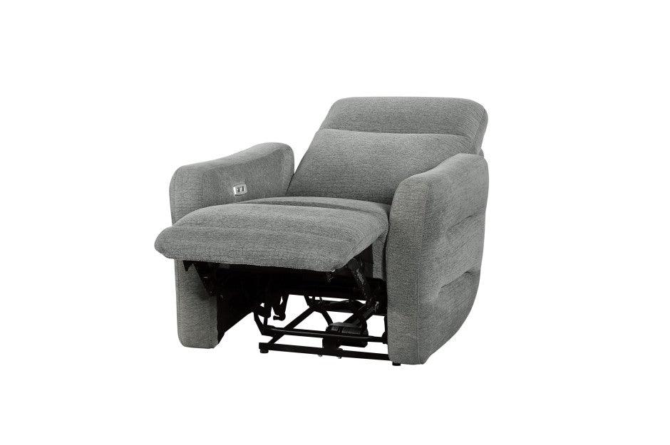 Edition 3 Piece Power Double Lay Flat Reclining Living Room Set 9804Dv-3Pwh-3Set | Homelegance