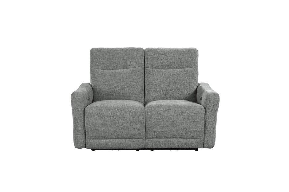 Edition 3 Piece Power Double Lay Flat Reclining Living Room Set 9804Dv-3Pwh-3Set | Homelegance