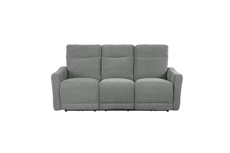Edition 3 Piece Power Double Lay Flat Reclining Living Room Set 9804Dv-3Pwh-3Set | Homelegance