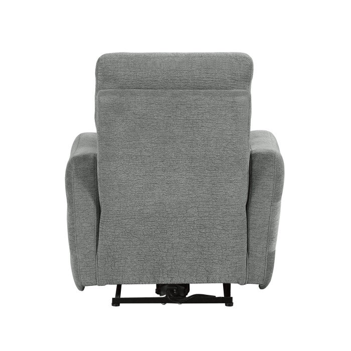 9804DV-1PWH Power Lay Flat Reclining Chair with Power Headrest and USB Port - 9804DV-1PWH