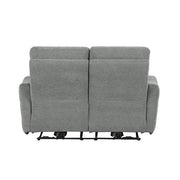 9804DV-2PWH Power Double Lay Flat Reclining Love Seat with Power Headrests and USB Ports - 9804DV-2PWH