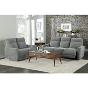 9804DV-3PWH Power Double Lay Flat Reclining Sofa with Power Headrests and USB Ports - 9804DV-3PWH