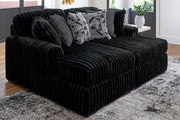 Midnight-Madness Onyx 2-Piece Oversized Double Chaise from Ashley - DMV Furniture