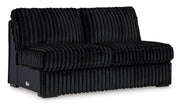 Midnight-Madness Onyx 4-Piece RAF Chaise Sectional from Ashley - DMV Furniture