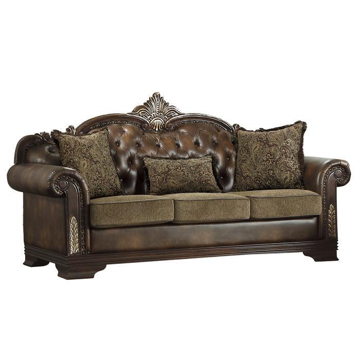 Croydon Brown Sofa 9815-3 | Homelegance
