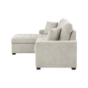 9816SN*2LCRL (2)2-Piece Sectional with Left Chaise, Pull-out Bed and Hidden Storage - 9816SN*2LCRL