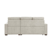 9816SN*2LLRC (2)2-Piece Sectional with Right Chaise, Pull-out Bed and Hidden Storage - 9816SN*2LLRC