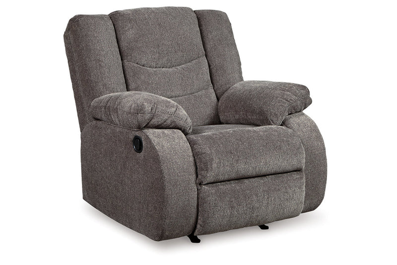 Tulen Gray Reclining Loveseat and Recliner -  Ashley - DMV Furniture