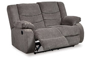 Tulen Gray Reclining Loveseat and Recliner -  Ashley - DMV Furniture