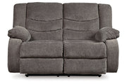 Tulen Gray Reclining Loveseat and Recliner -  Ashley - DMV Furniture