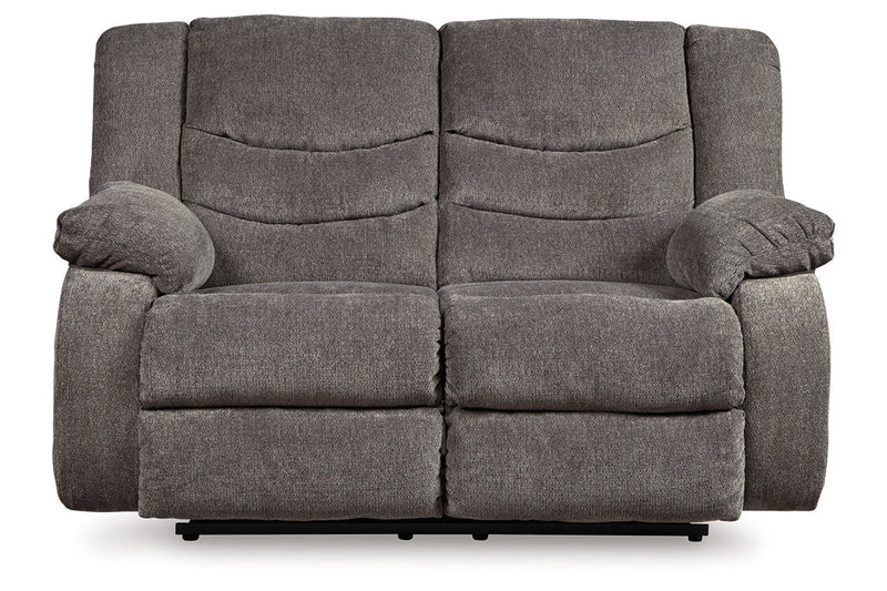 Tulen Gray Reclining Loveseat and Recliner -  Ashley - DMV Furniture