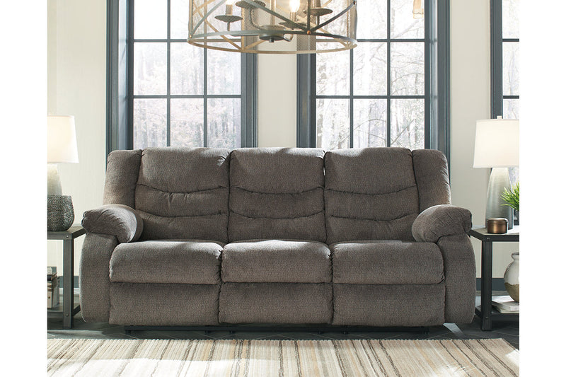 Tulen Gray Reclining Sofa, Loveseat and Recliner -  Ashley - DMV Furniture